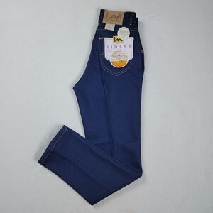 Vintage Lee Riders Misses Jeans Size 10 Petite Blue Straight Leg Classic Fit